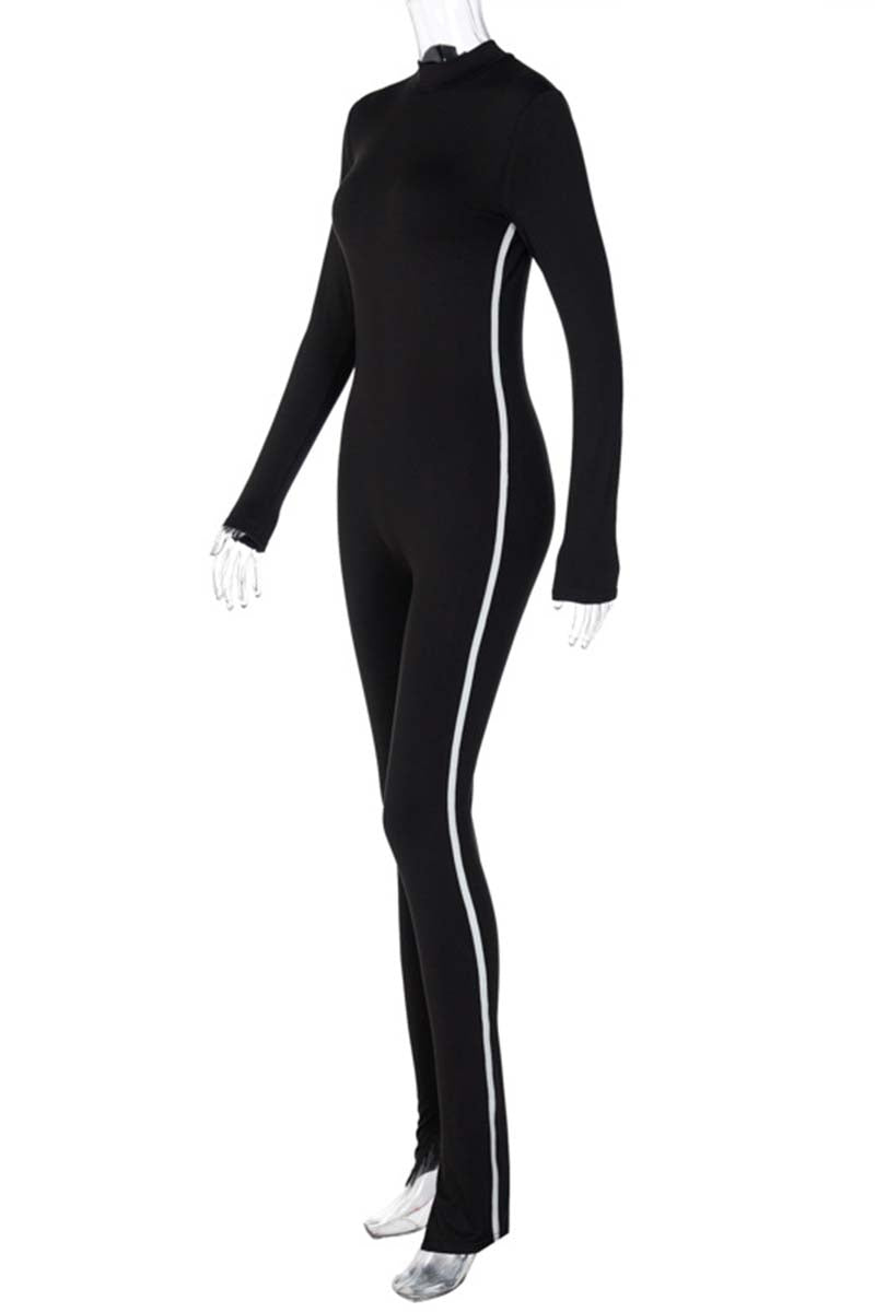 Stripe Jumpsuit – Kitsha's Boutique