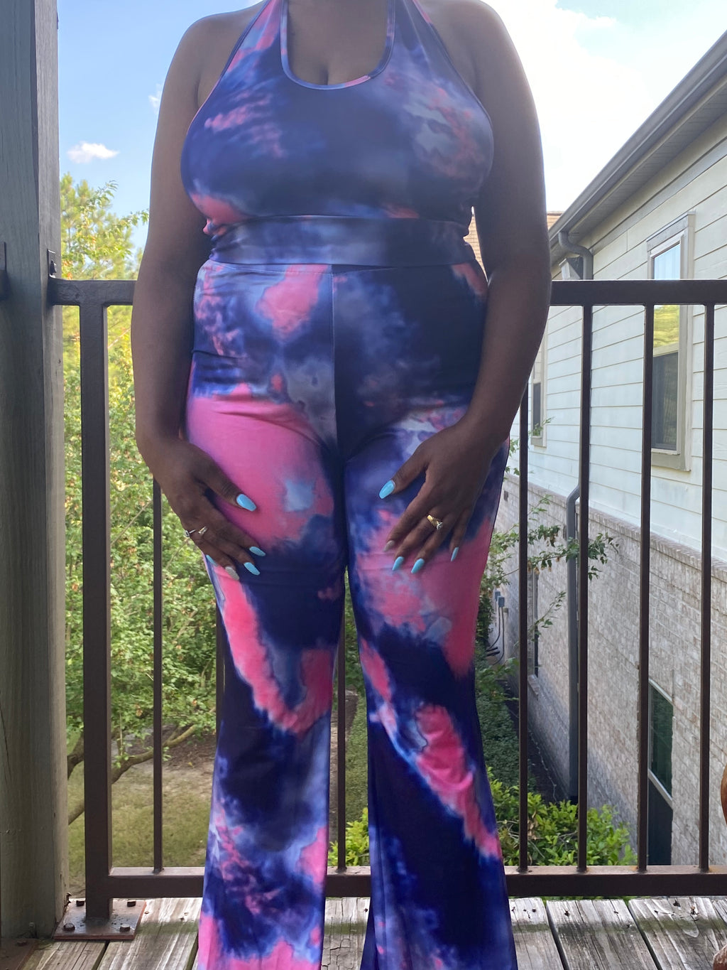 Casual Tie-Dye Set