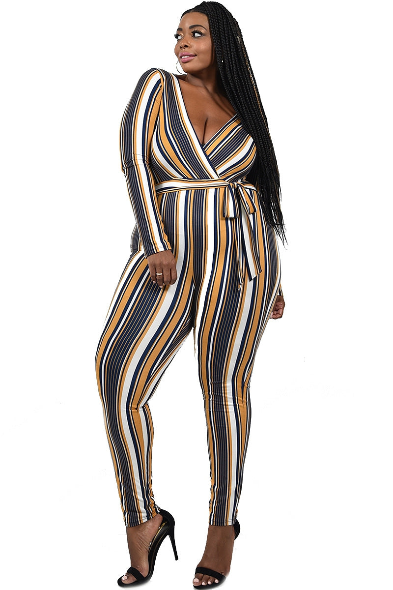 Mustard Jumpsuit (Plus Size)