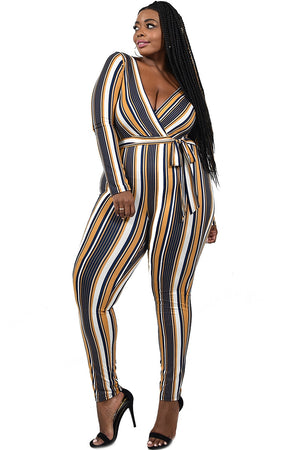 Mustard Jumpsuit (Plus Size)