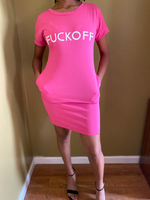 Pink Dress W/Pockets