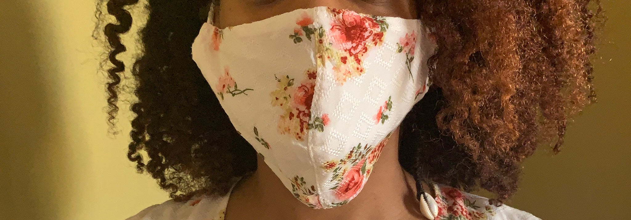 Floral Set W/ Mask